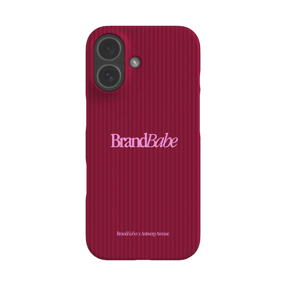 BrandBabe Red - Case - iPhone 17 Snap mockup
