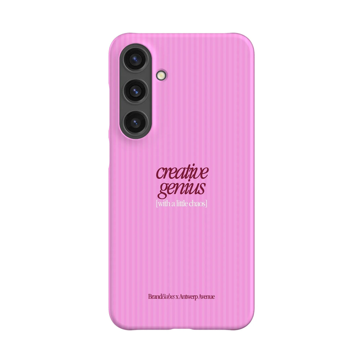Creative Genius - Case - Galaxy S24 Plus Snap mockup