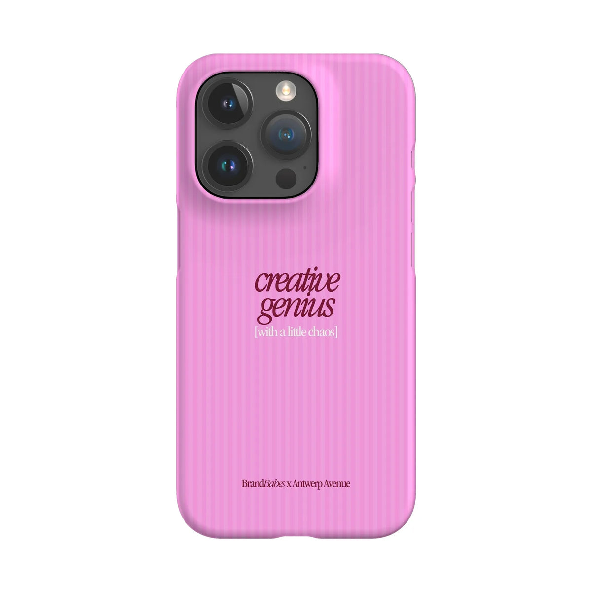 Creative Genius - Case - iPhone 15 Pro Snap mockup