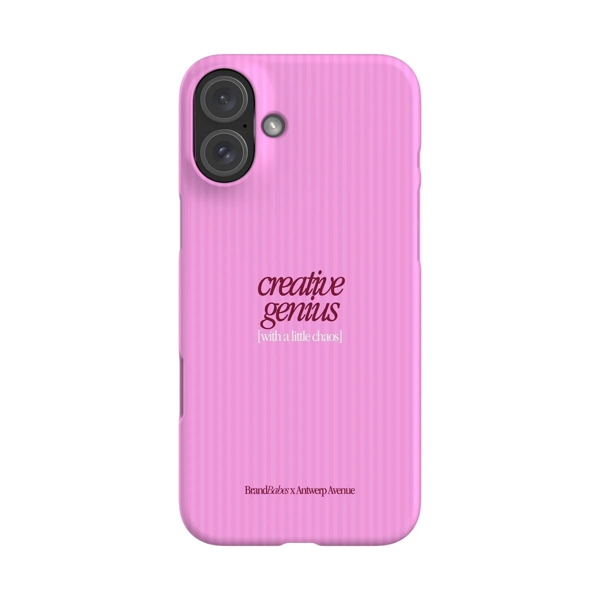 Creative Genius - Case - iPhone 16 Plus Snap mockup