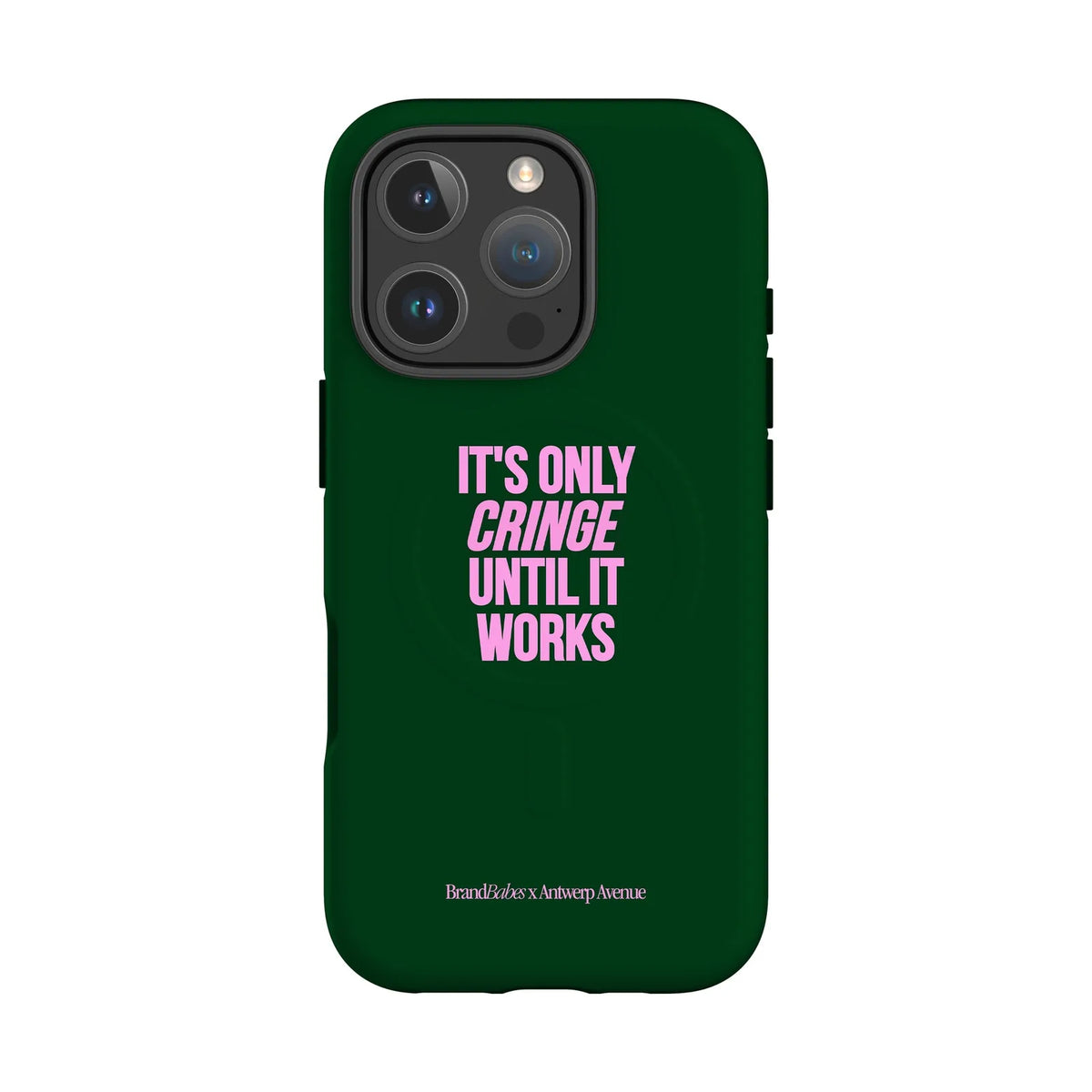 It’s Only Cringe Until It Works - Case - iPhone 16 Pro MagSafe mockup