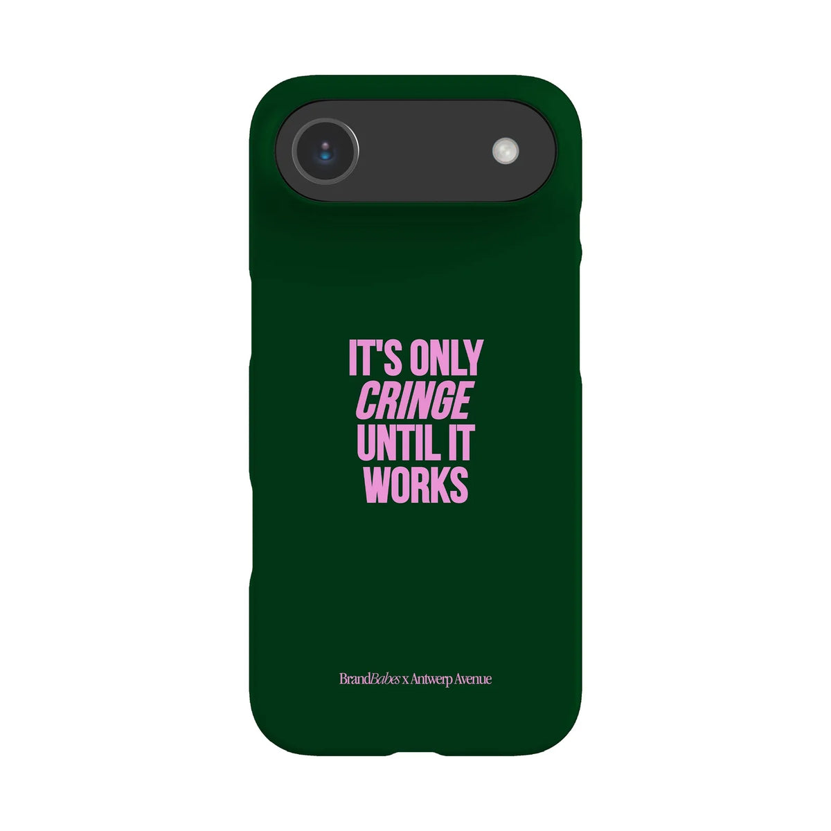 It’s Only Cringe Until It Works - Case - iPhone 17 Air Snap mockup
