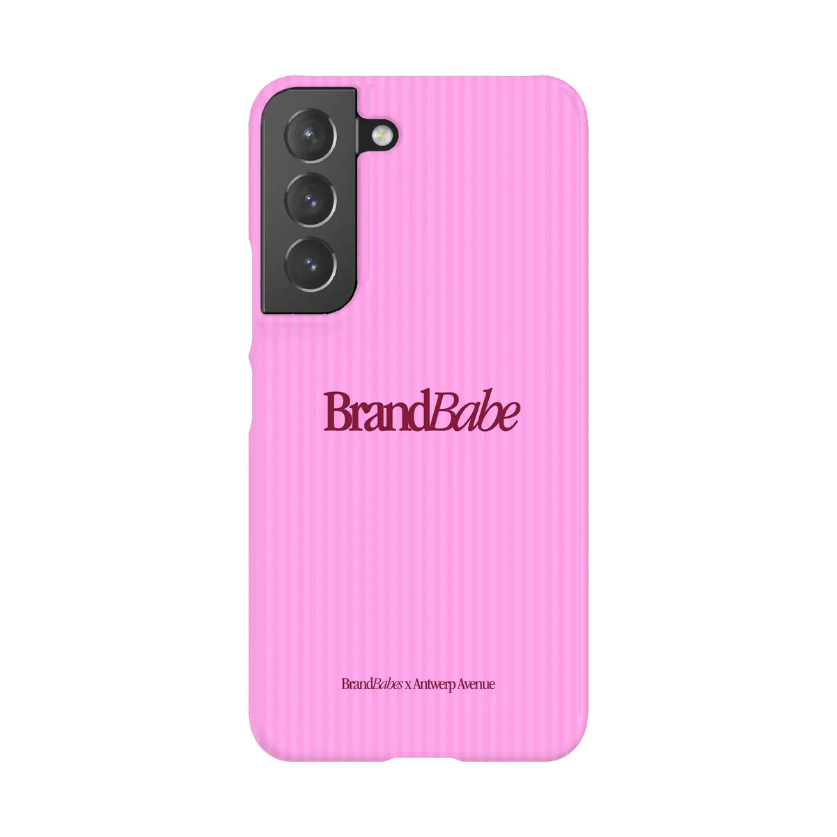 BrandBabe Pink - Case - Galaxy S22 Snap mockup