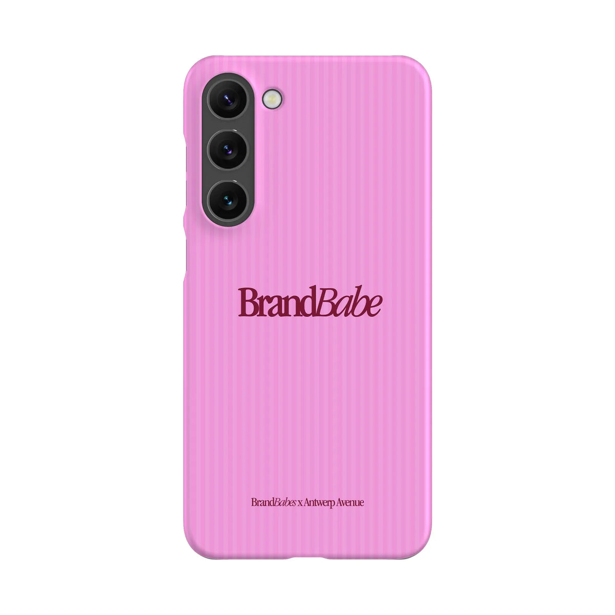 BrandBabe Pink - Case - Galaxy S23 Plus Snap mockup
