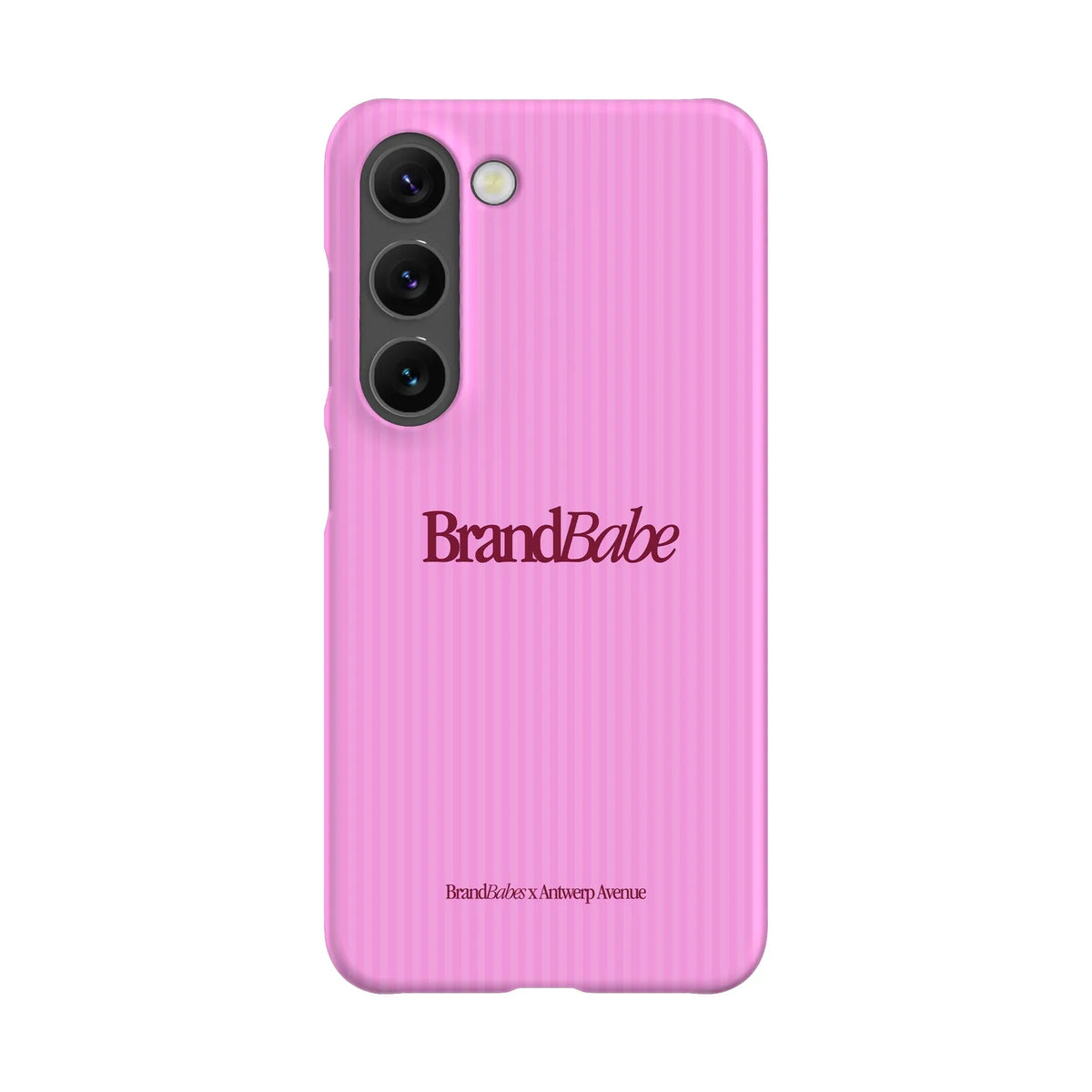 BrandBabe Pink - Case - Galaxy S23 Snap mockup