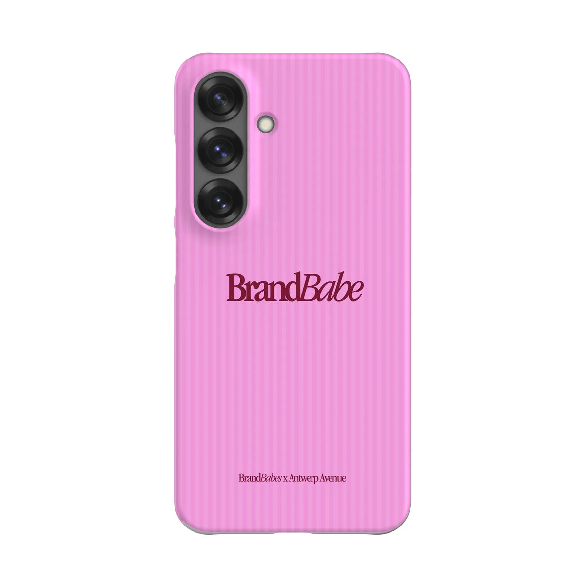 BrandBabe Pink - Case - Galaxy S25 Snap mockup