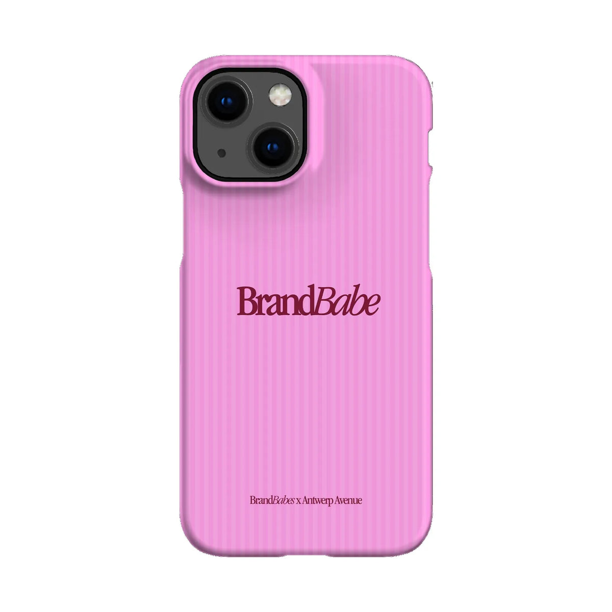 BrandBabe Pink - Case - iPhone 13 Mini Snap mockup