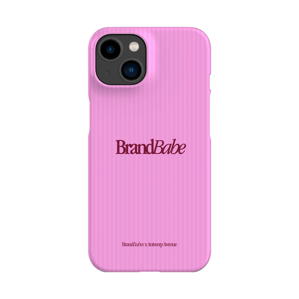 BrandBabe Pink - Case - iPhone 14 Snap mockup