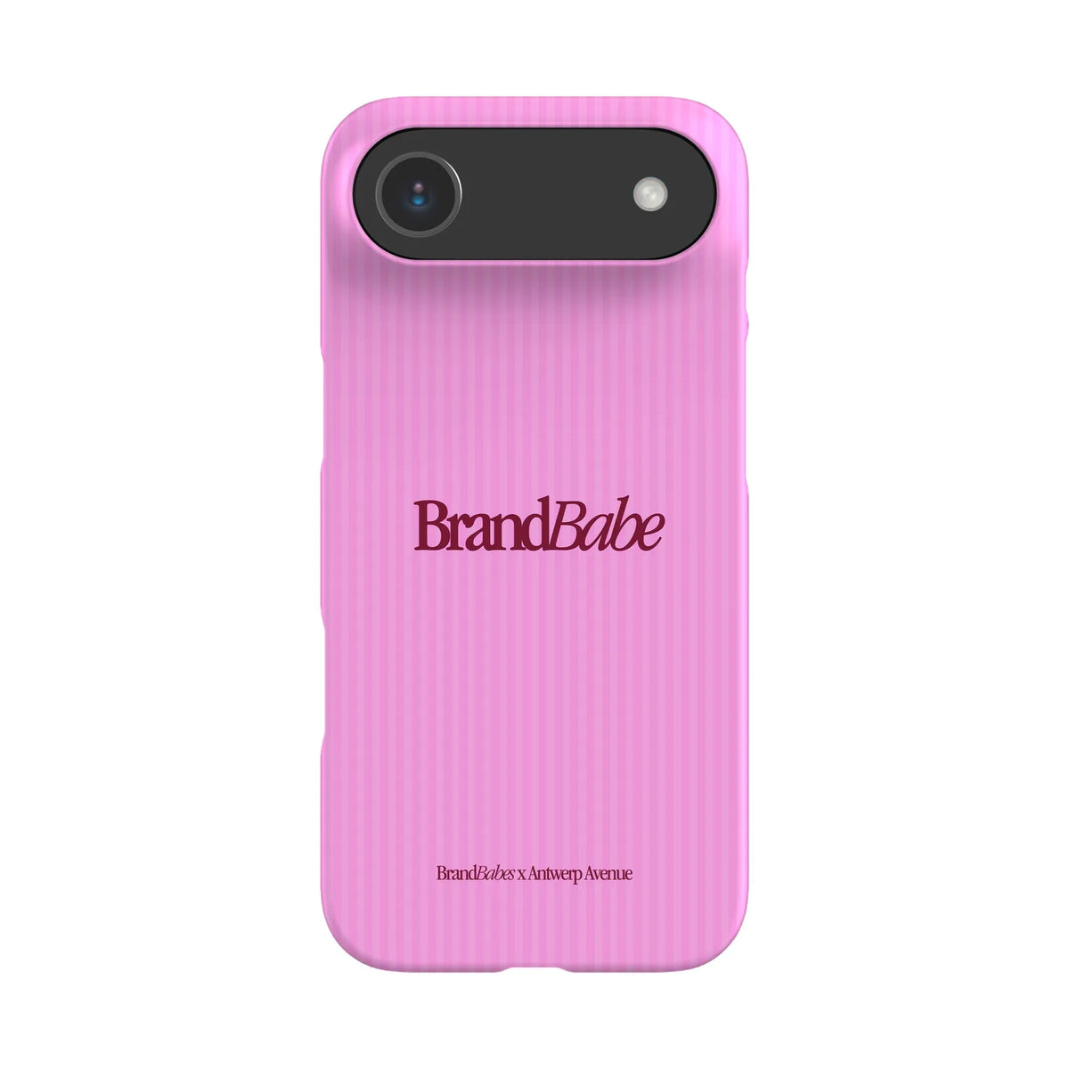 BrandBabe Pink - Case - iPhone 17 Air Snap mockup