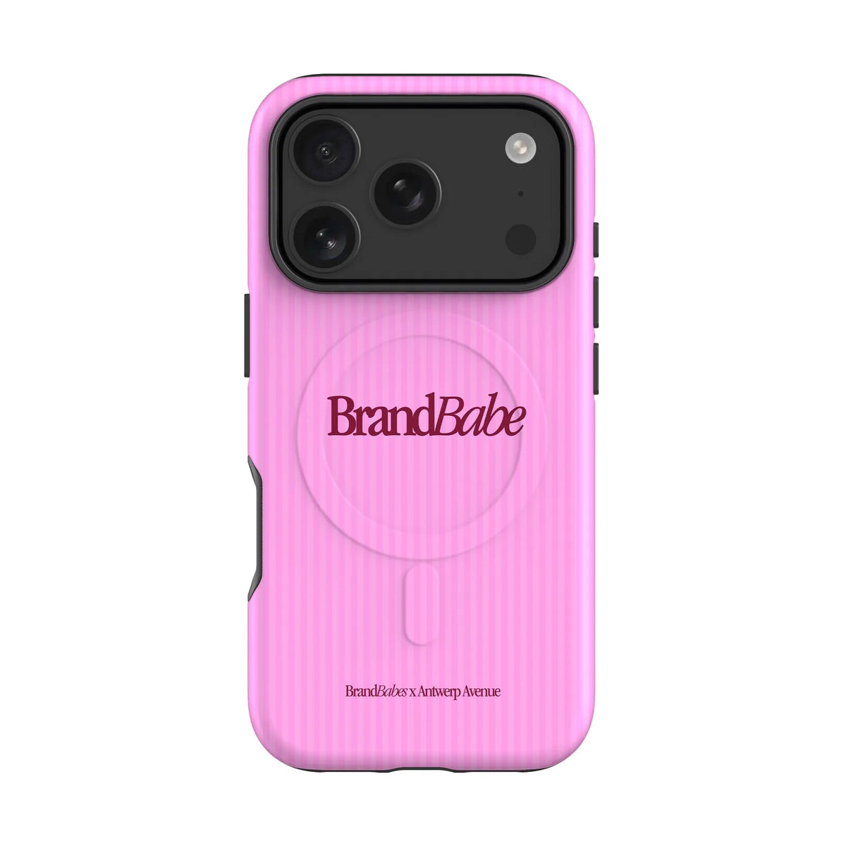 BrandBabe Pink - Case - iPhone 17 Pro MagSafe mockup