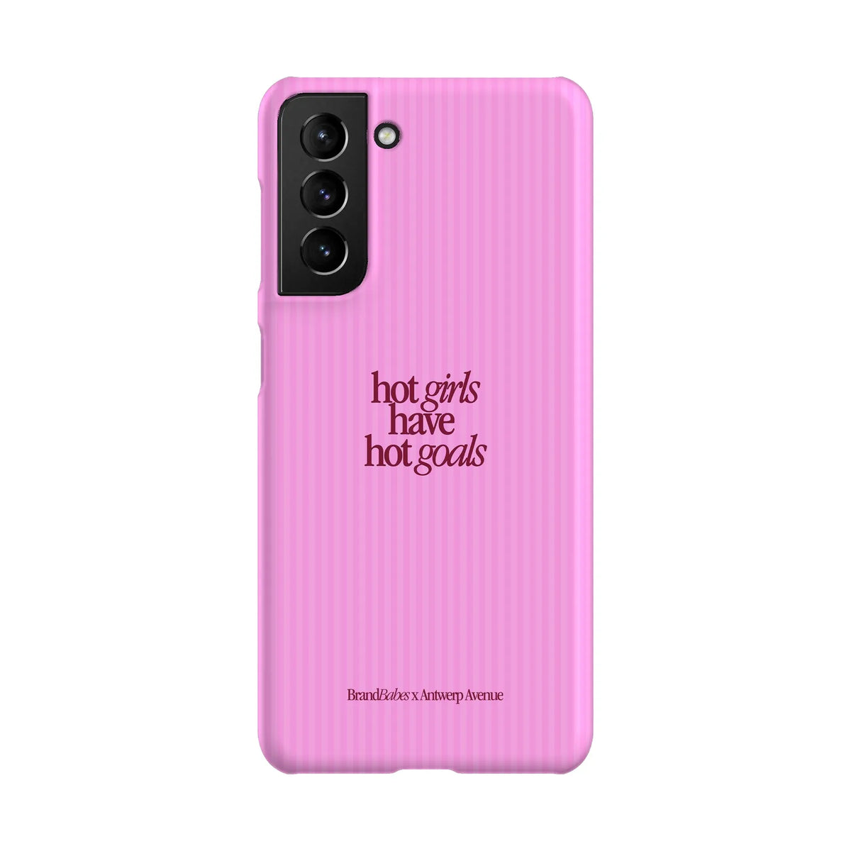 Hot Girls Have Hot Goals - Case - Galaxy S21 FE Snap mockup
