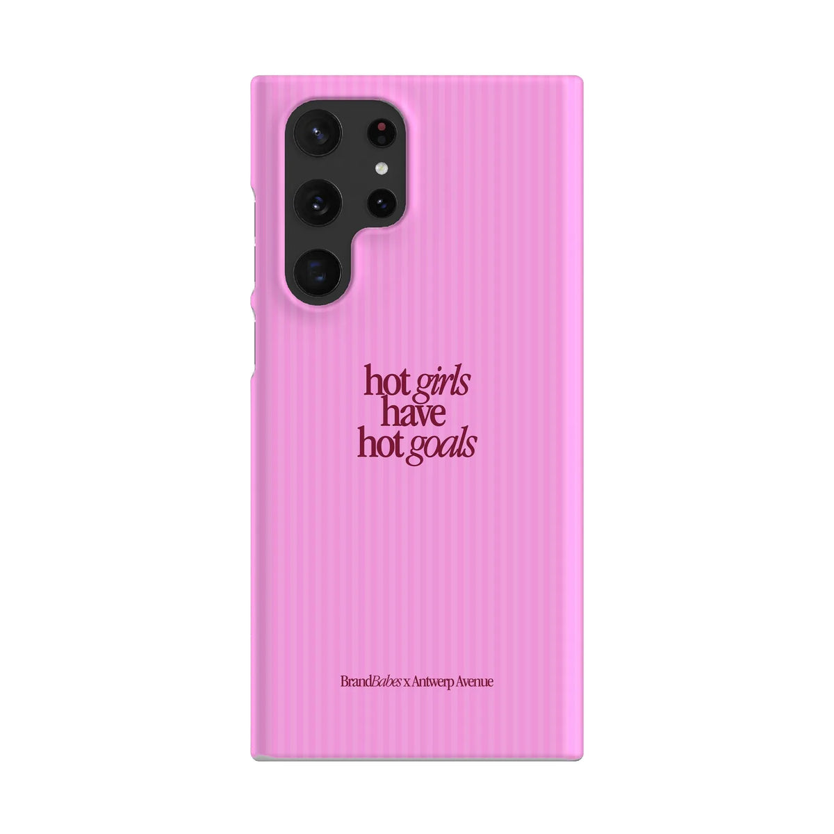 Hot Girls Have Hot Goals - Case - Galaxy S22 Ultra Snap mockup