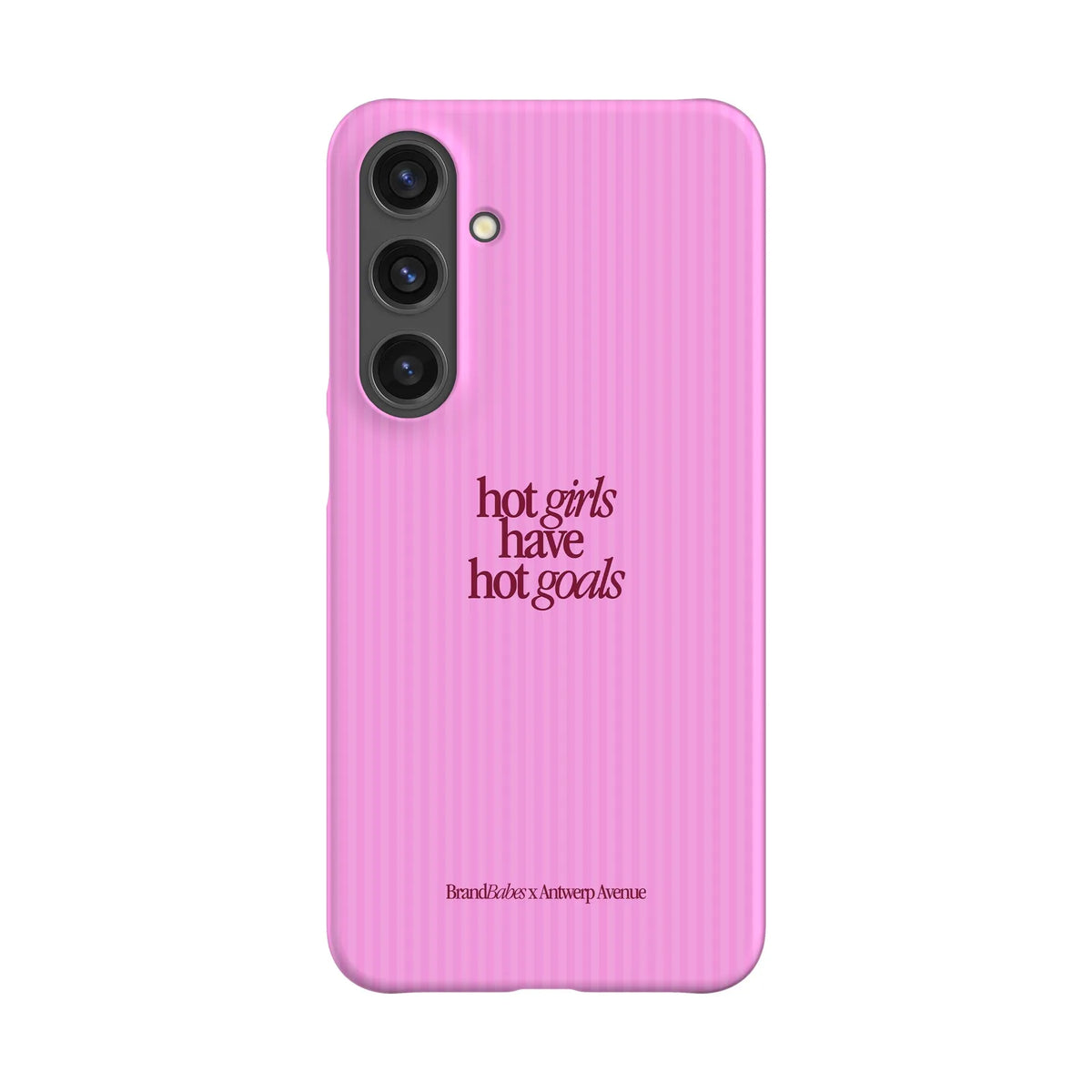 Hot Girls Have Hot Goals - Case - Galaxy S24 Plus Snap mockup