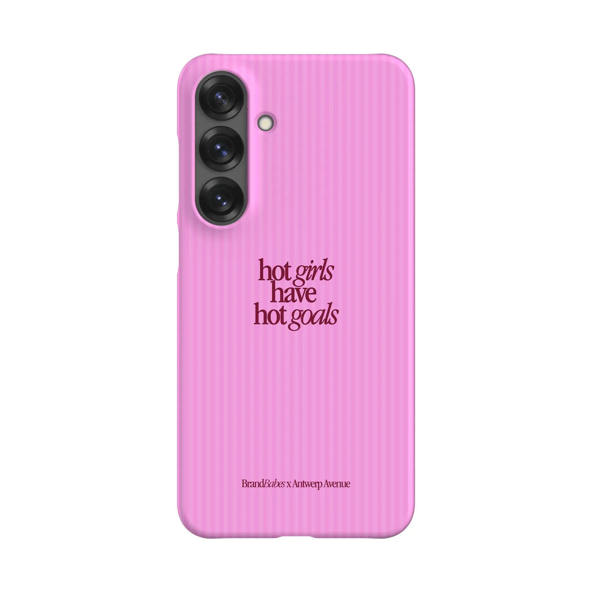 Hot Girls Have Hot Goals - Case - Galaxy S25 Plus Snap mockup