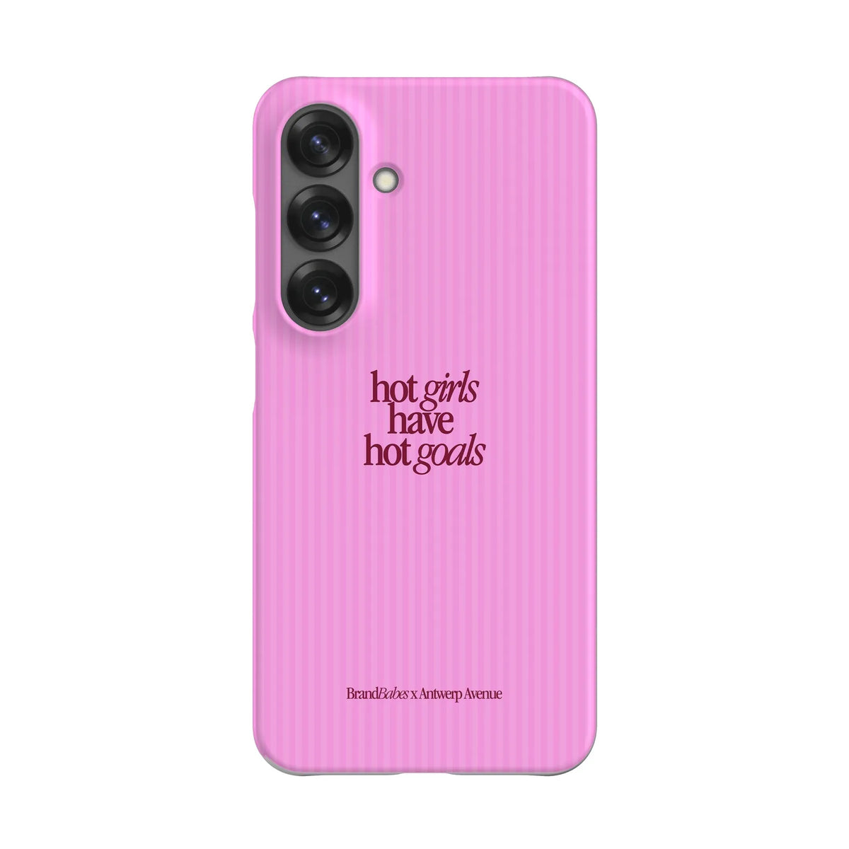 Hot Girls Have Hot Goals - Case - Galaxy S25 Snap mockup