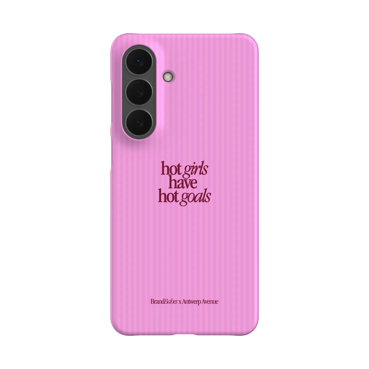 Hot Girls Have Hot Goals - Case - Galaxy S26 Plus Snap mockup