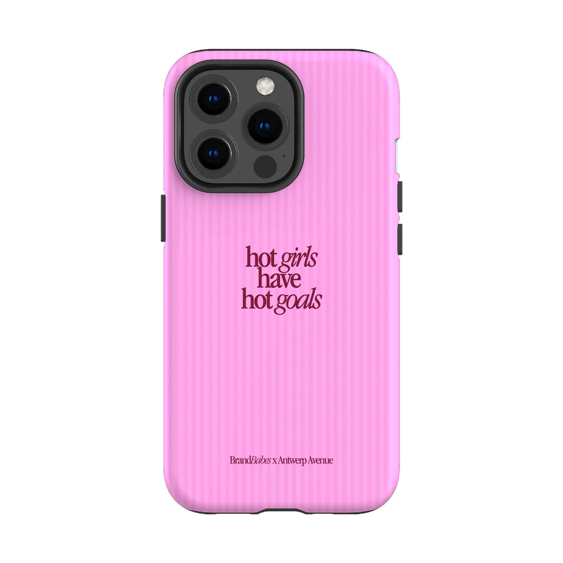 Hot Girls Have Hot Goals - Case - iPhone 13 Pro mockup
