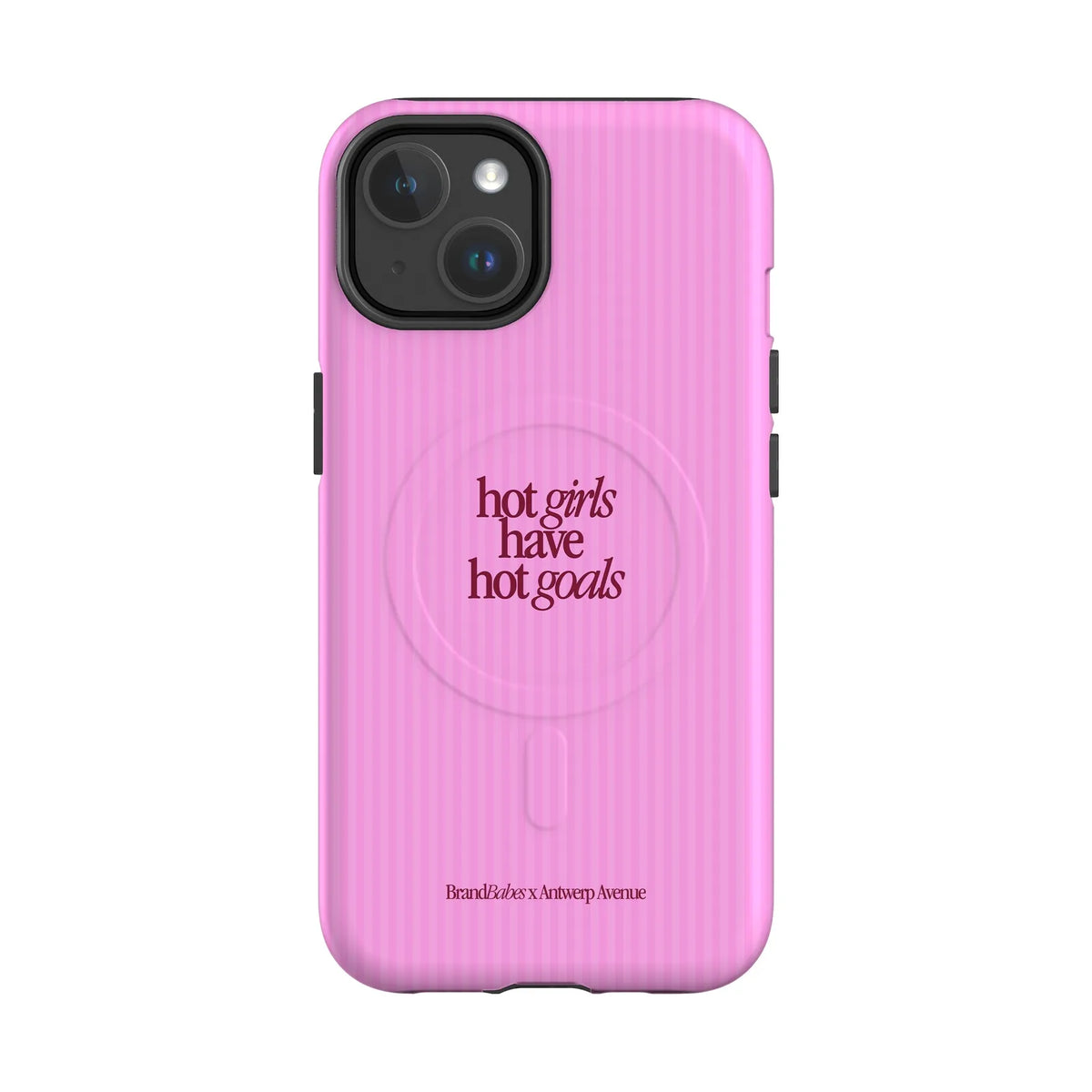 Hot Girls Have Hot Goals - Case - iPhone 14 MagSafe mockup