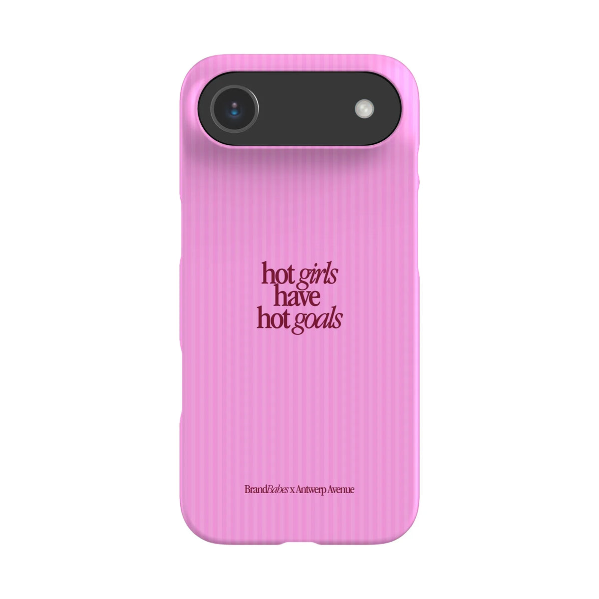 Hot Girls Have Hot Goals - Case - iPhone 17 Air Snap mockup
