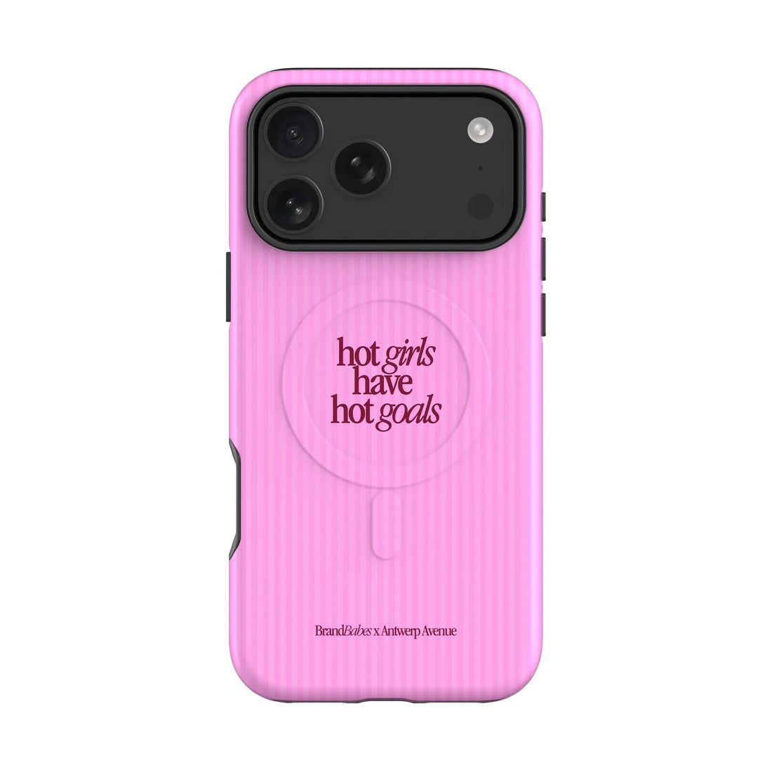 Hot Girls Have Hot Goals - Case - iPhone 17 Pro Max MagSafe mockup