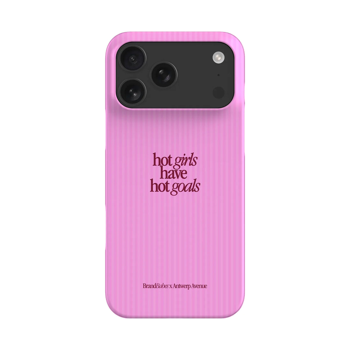 Hot Girls Have Hot Goals - Case - iPhone 17 Pro Max Snap mockup