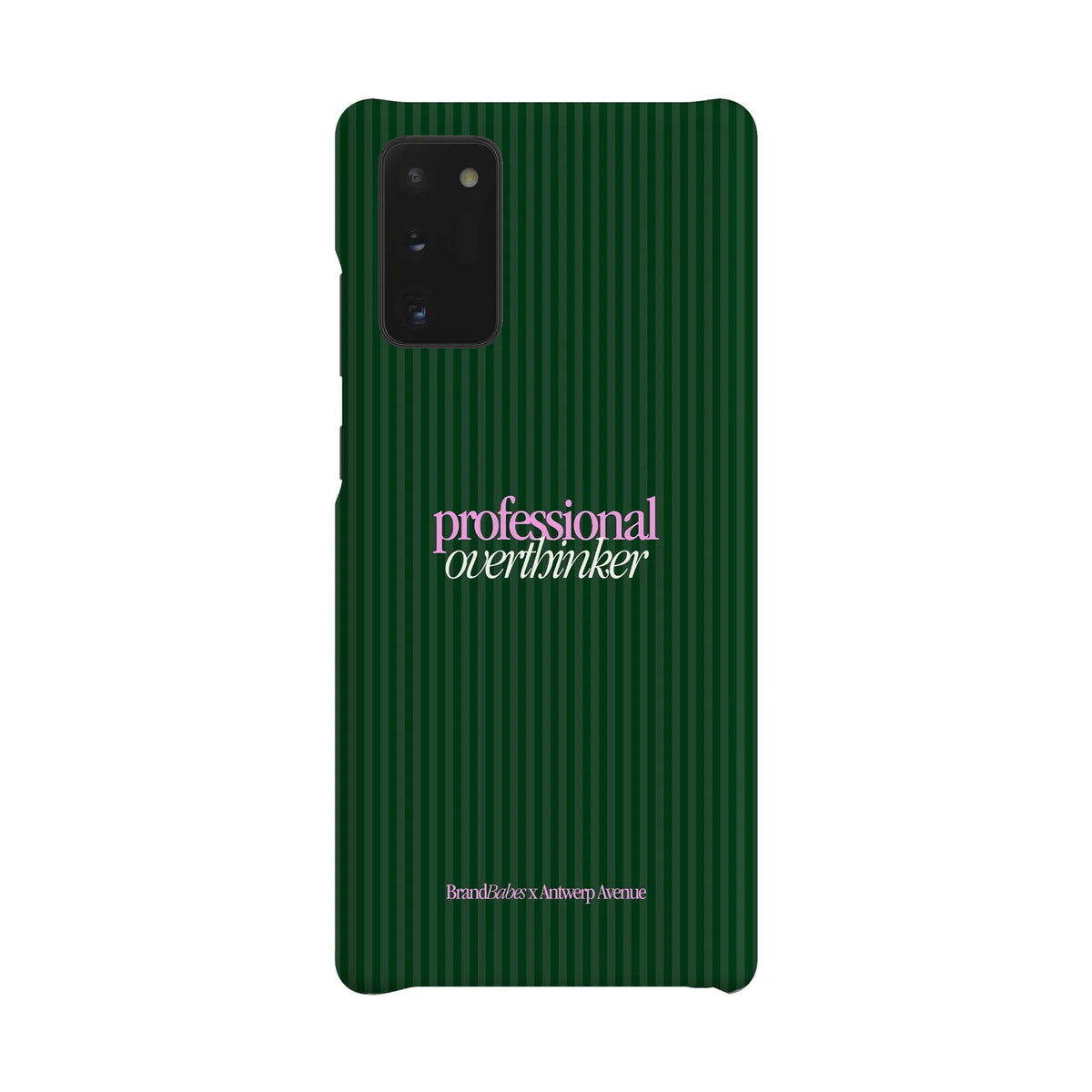 Professional Overthinker - Case - Galaxy Note 20 Snap mockup