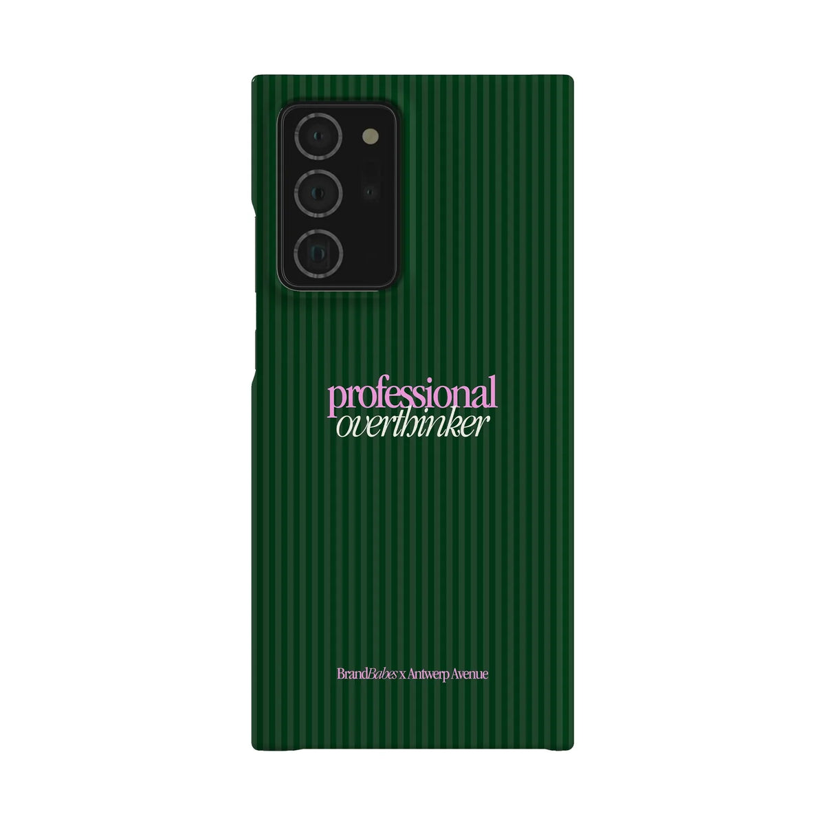 Professional Overthinker - Case - Galaxy Note 20 Ultra Snap mockup