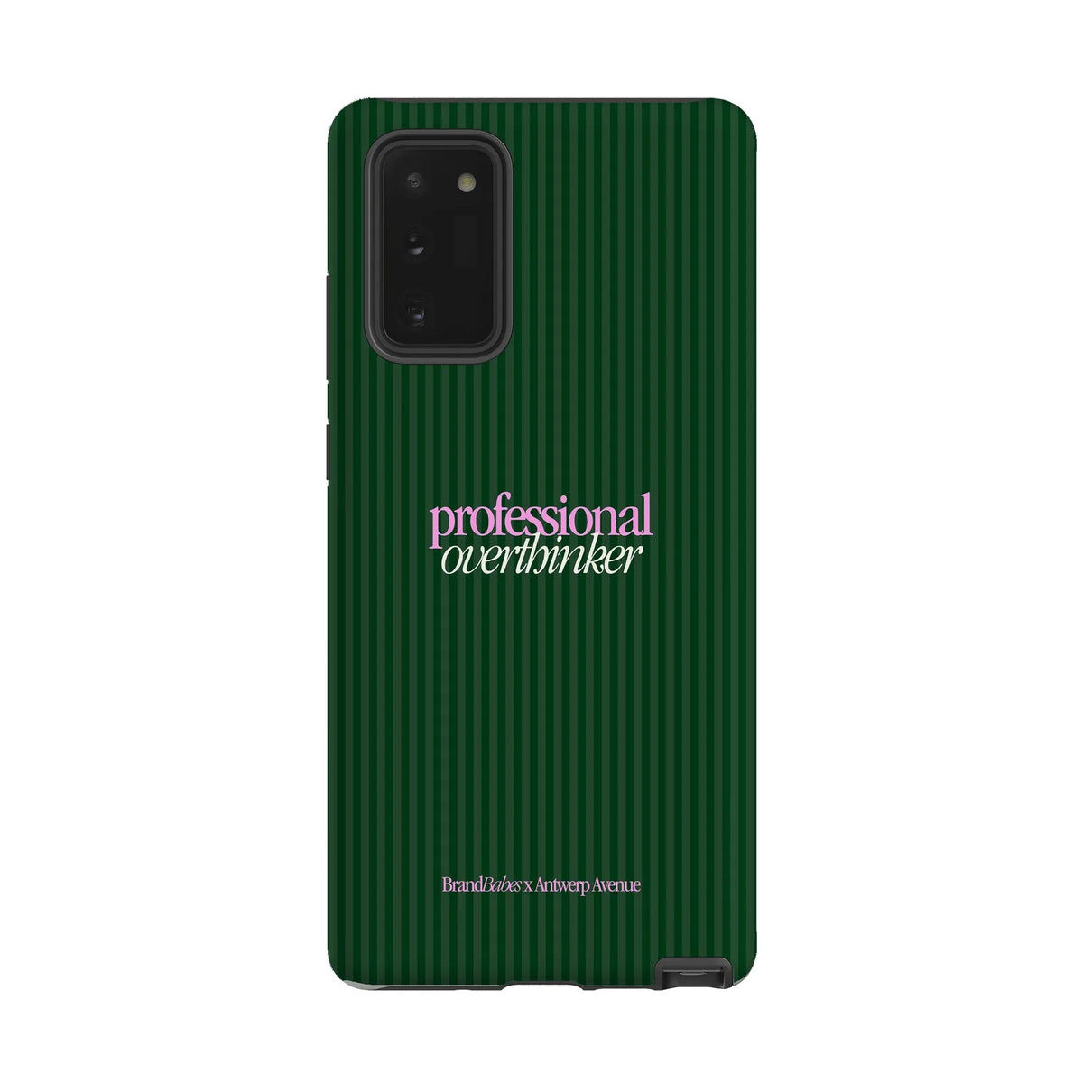 Professional Overthinker - Case - Galaxy Note 20 mockup