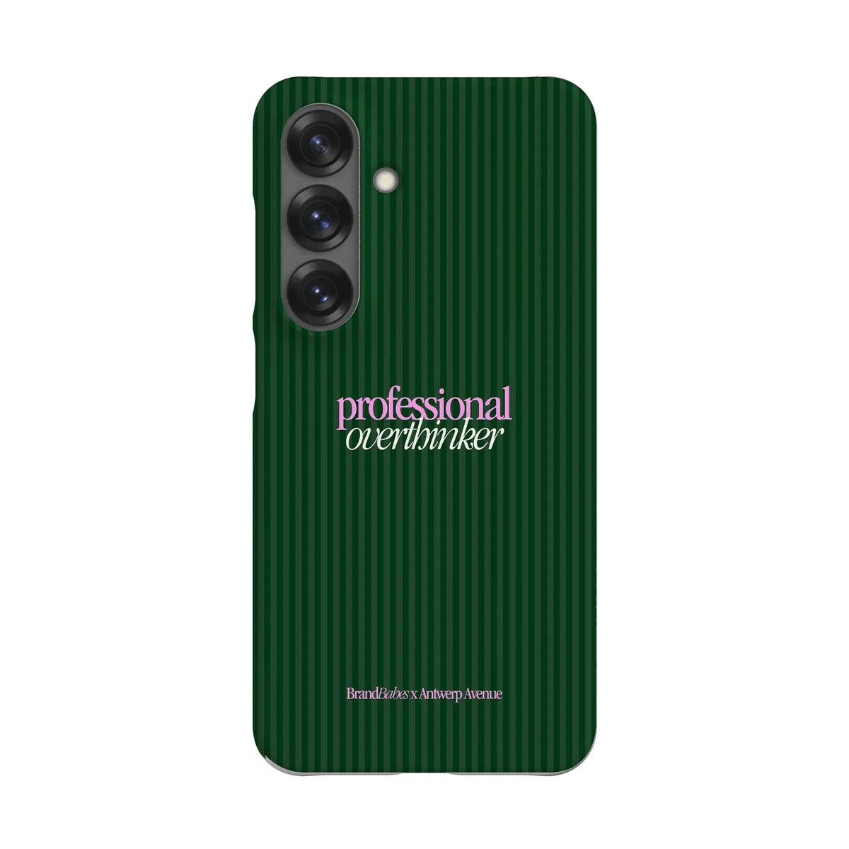 Professional Overthinker - Case - Galaxy S25 Snap mockup