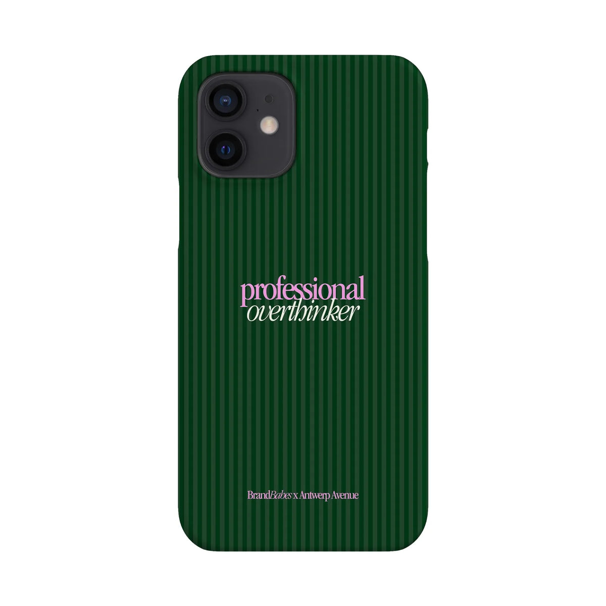 Professional Overthinker - Case - iPhone 12 Snap mockup