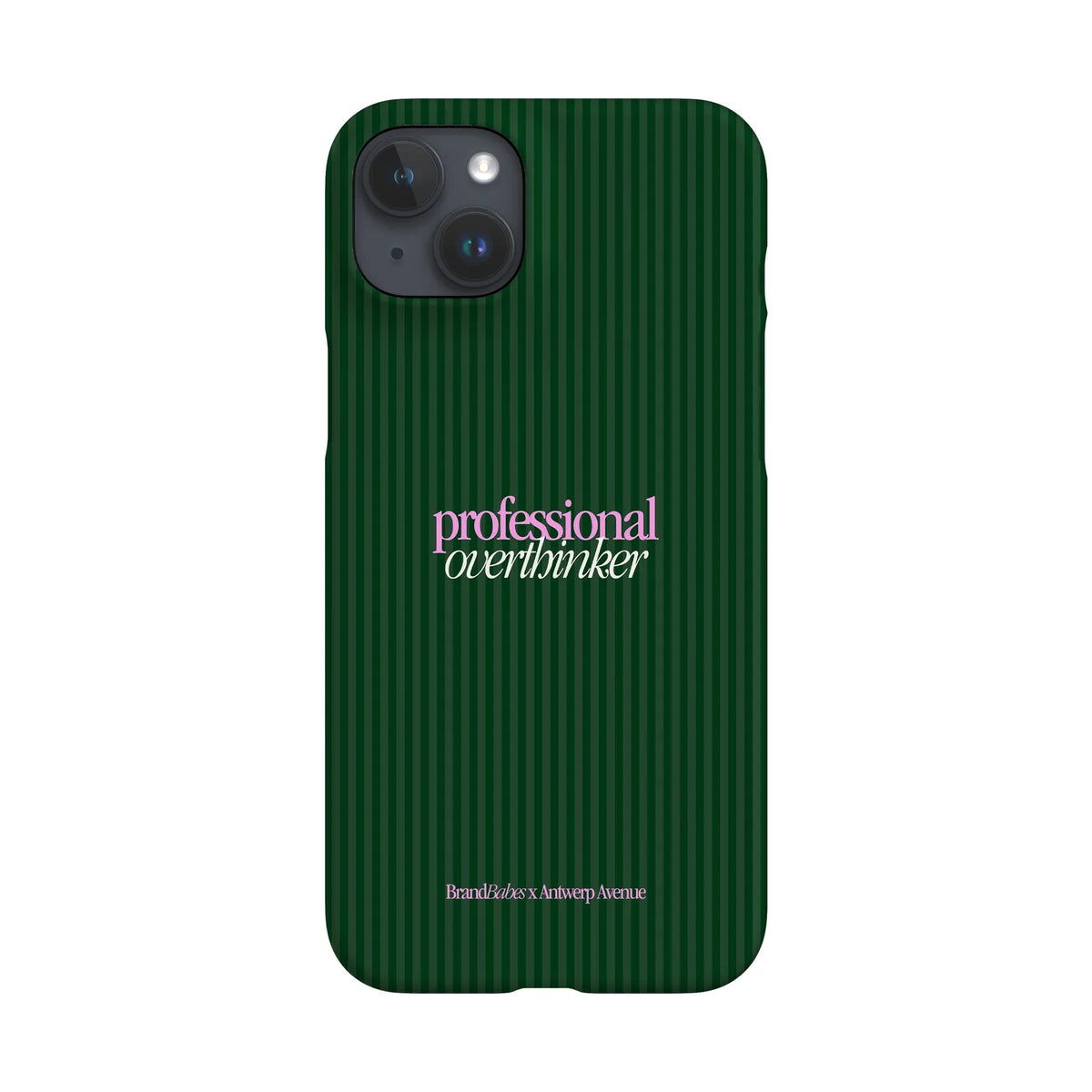 Professional Overthinker - Case - iPhone 15 Plus Snap mockup
