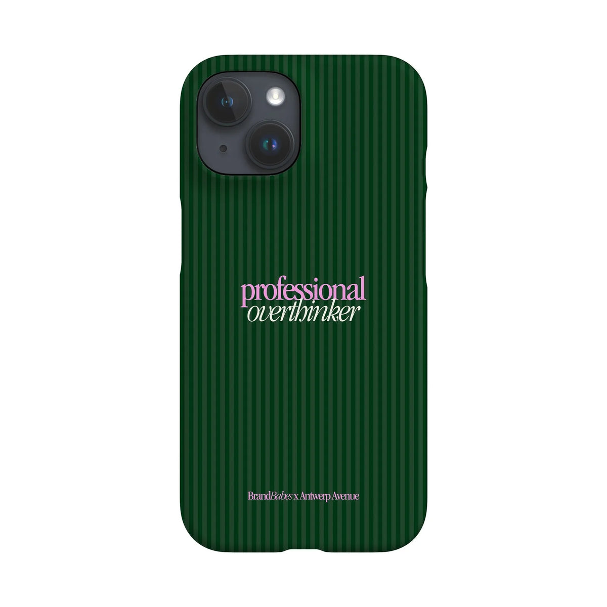 Professional Overthinker - Case - iPhone 15 Snap mockup