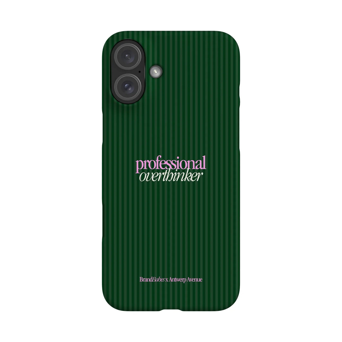 Professional Overthinker - Case - iPhone 16 Plus Snap mockup