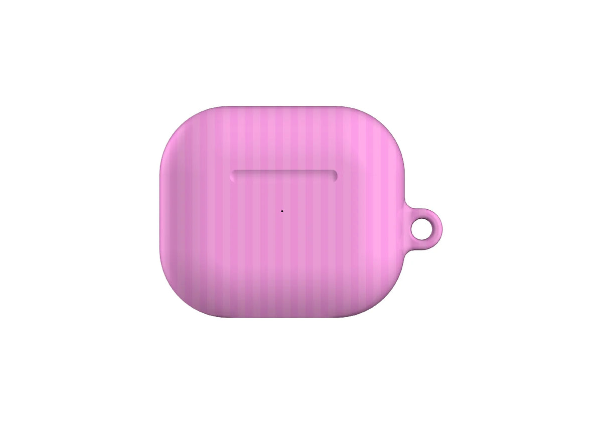 Pink Stripes - AirPods Case - AirPods 3rd generation mockup