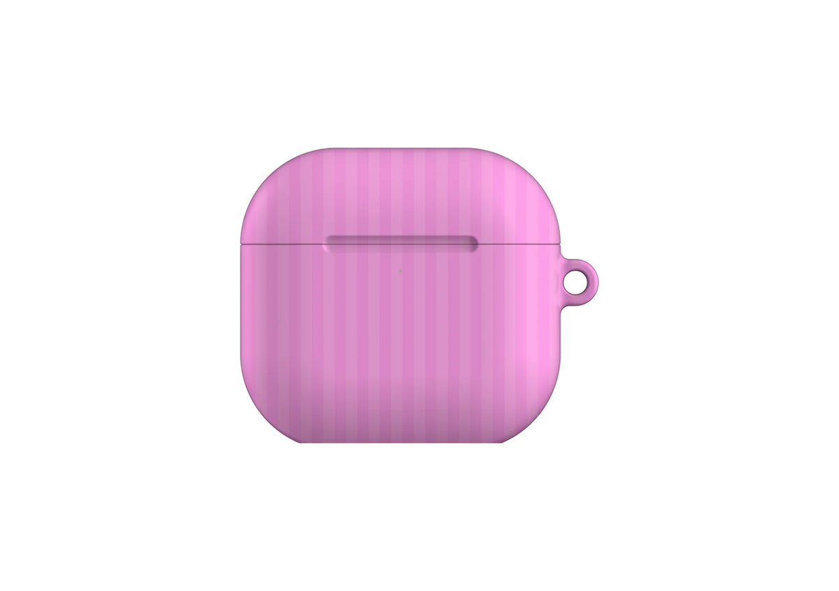 Pink Stripes - AirPods Case - AirPods 4th generation mockup