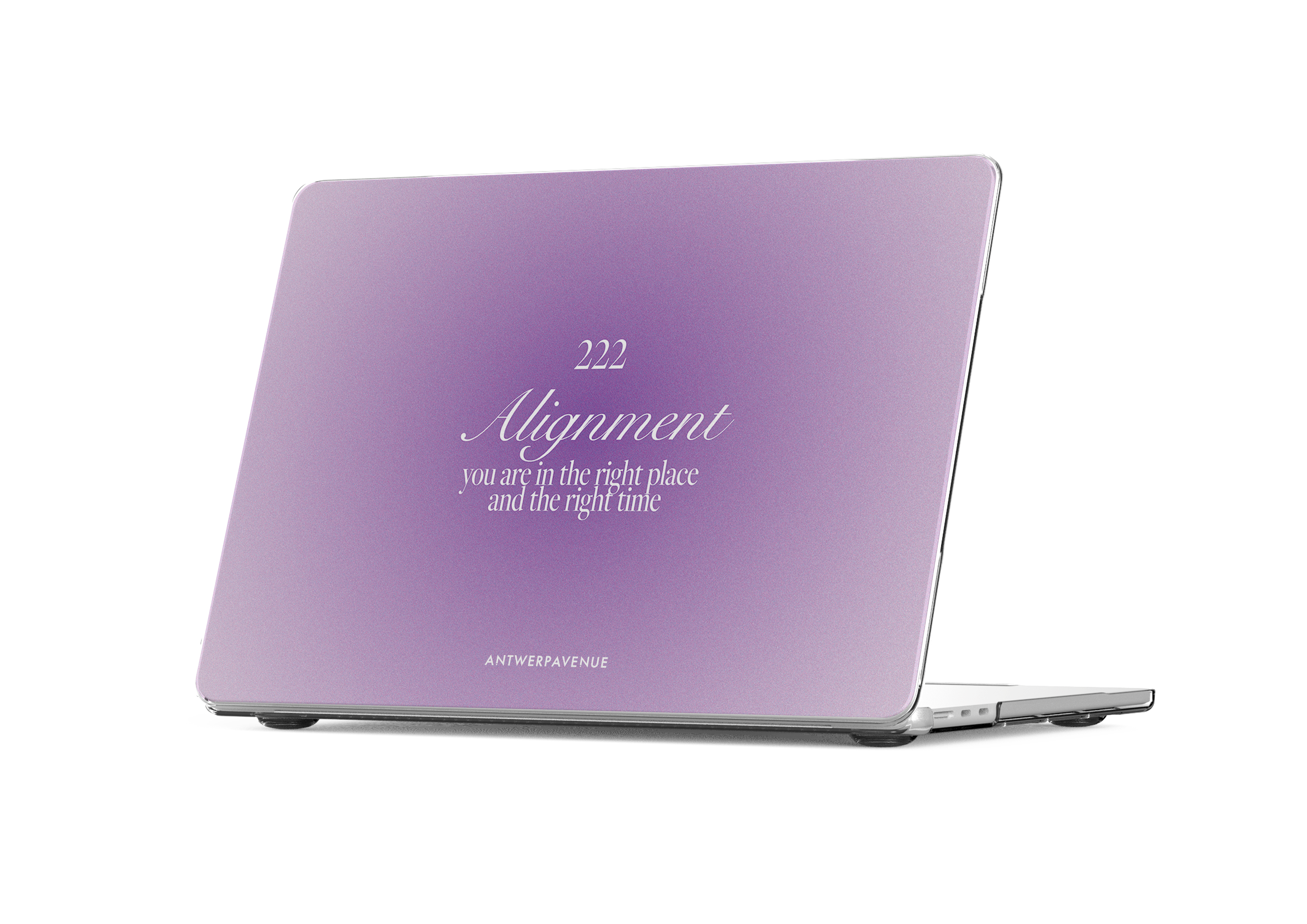 222 Alignment - Purple - MacBook Case