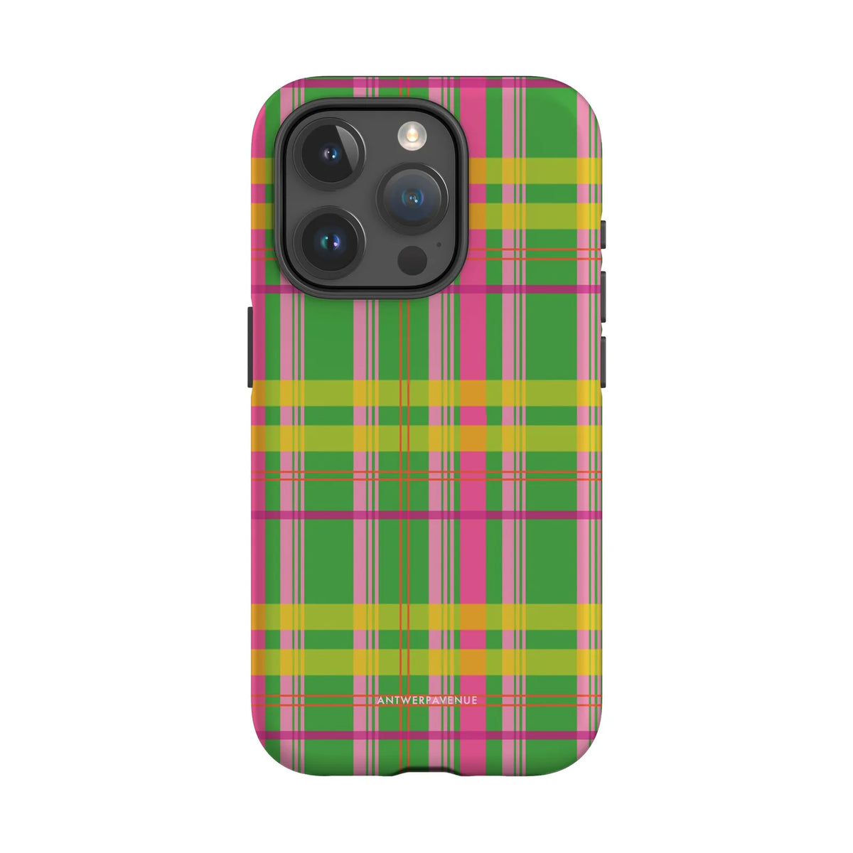 Tartan Twist - Case - iPhone 15 Pro mockup