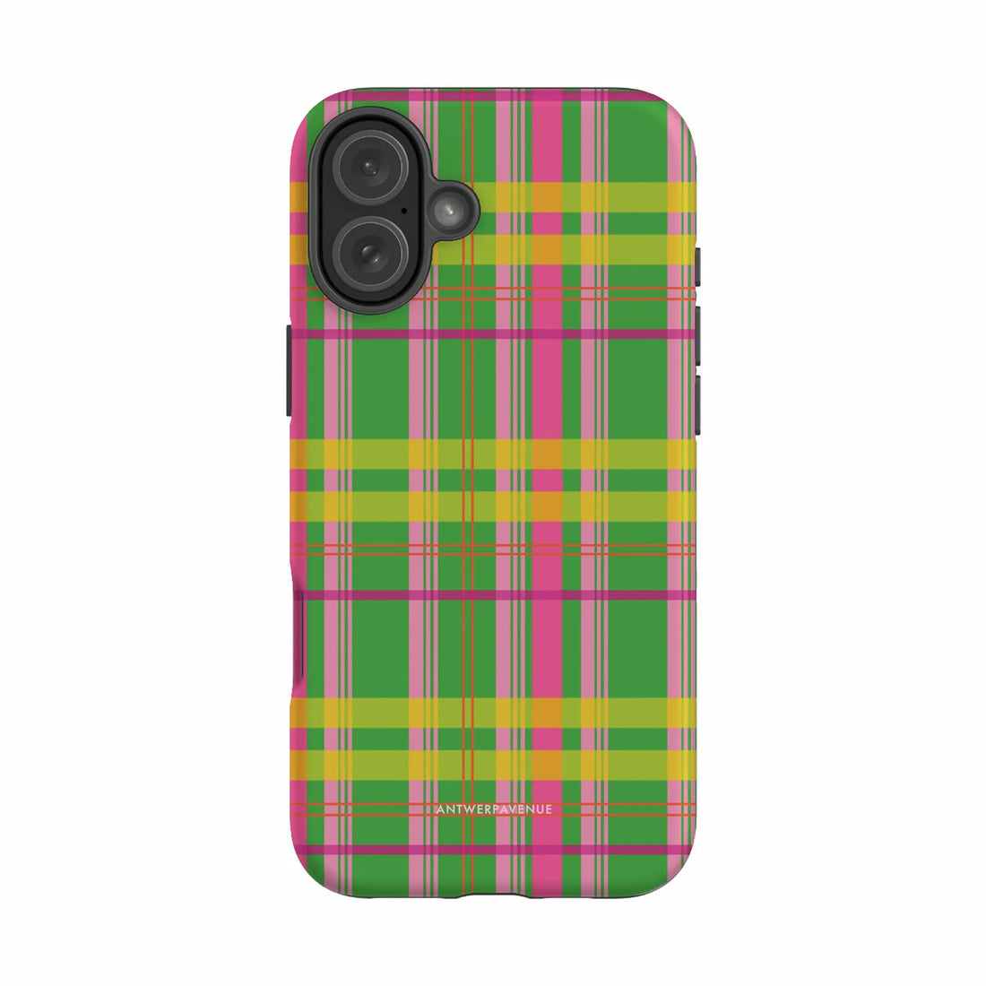 Tartan Twist - Case - iPhone 16 Plus mockup