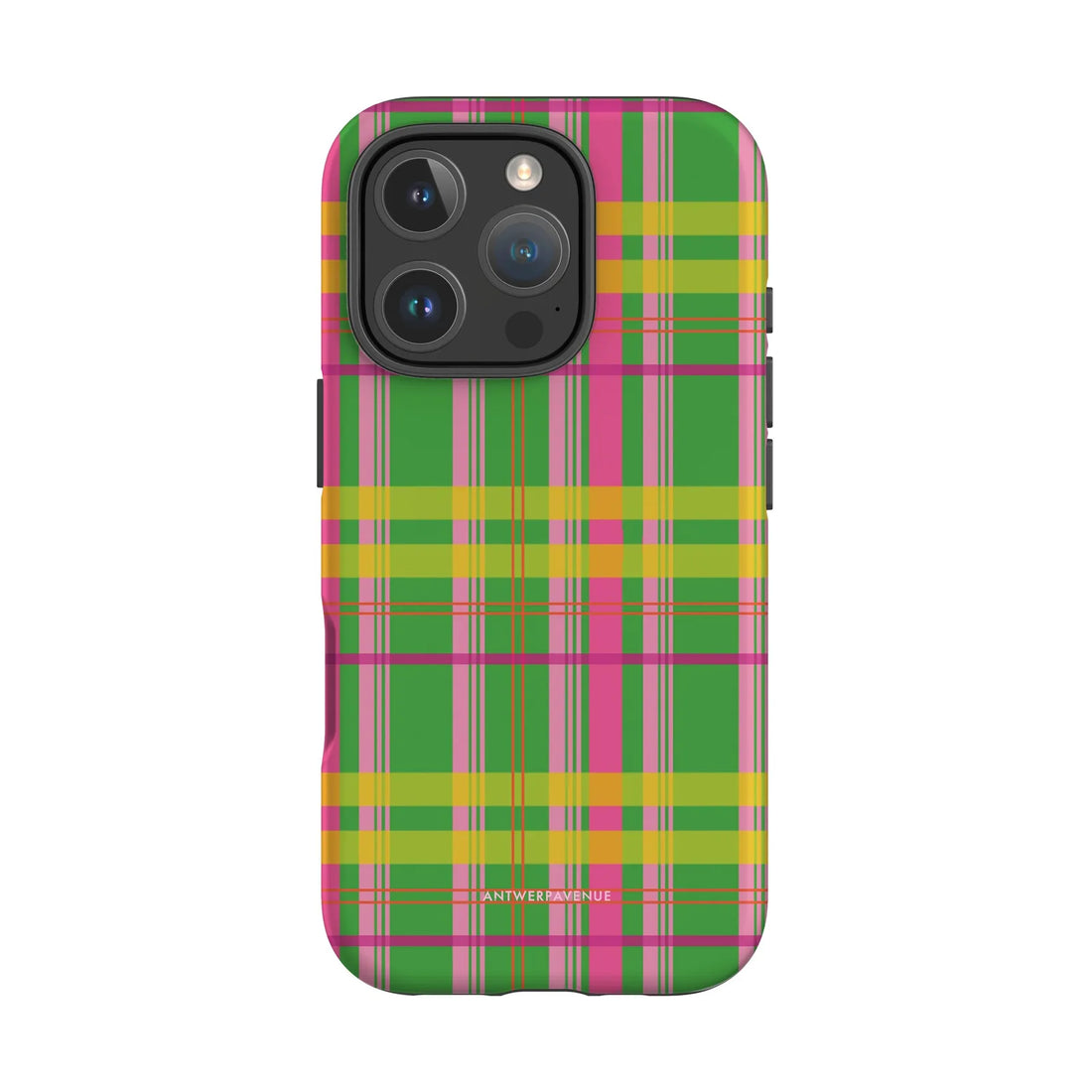 Tartan Twist - Case - iPhone 16 Pro mockup