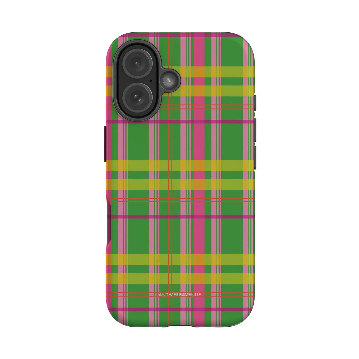 Tartan Twist - Case - iPhone 16 mockup