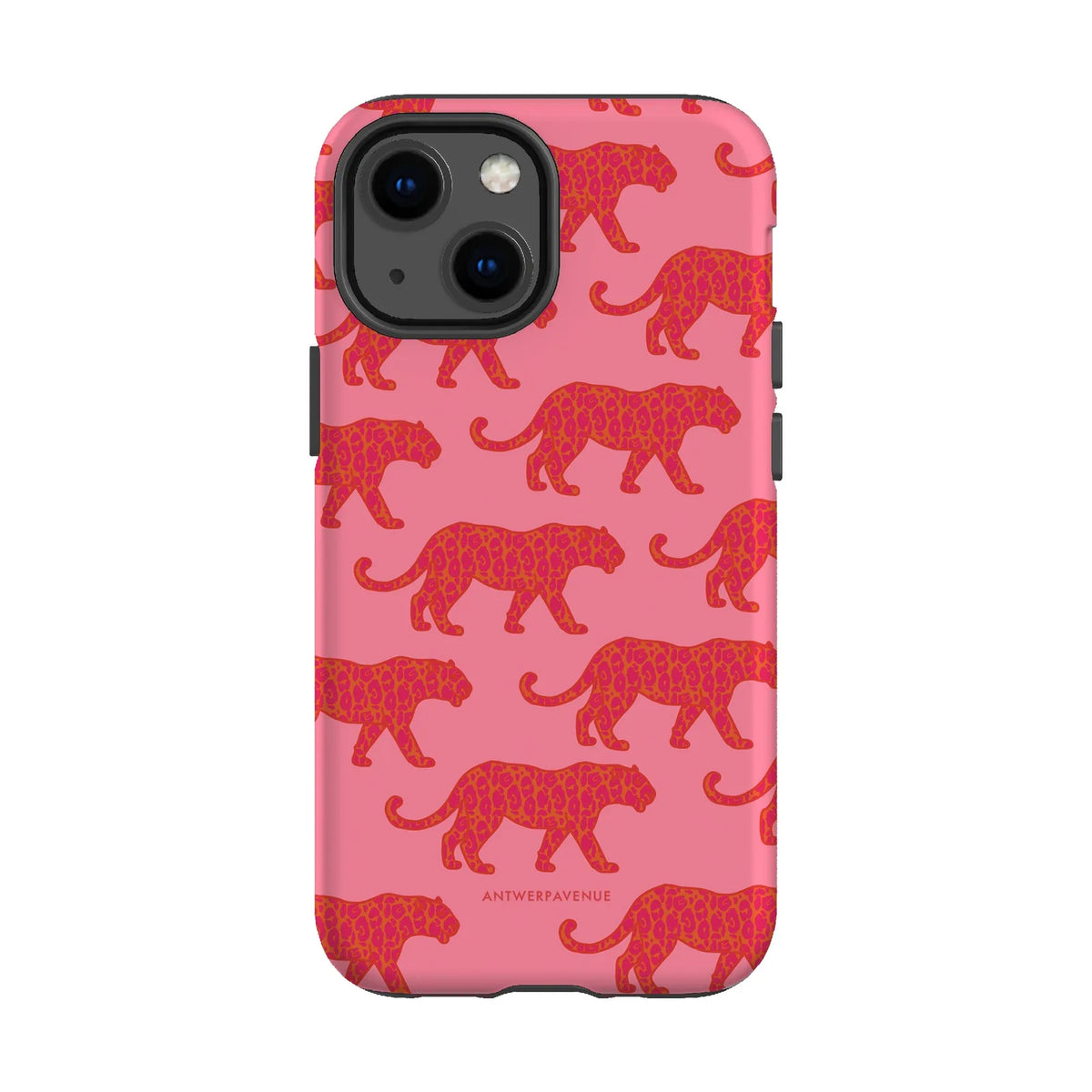 Rosy Leopard - Case - iPhone 13 Mini mockup