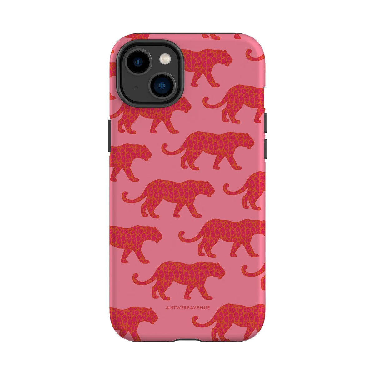 Rosy Leopard - Case - iPhone 14 Plus mockup
