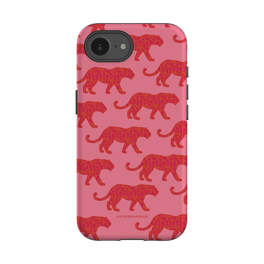 Rosy Leopard - Case - iPhone 16e mockup