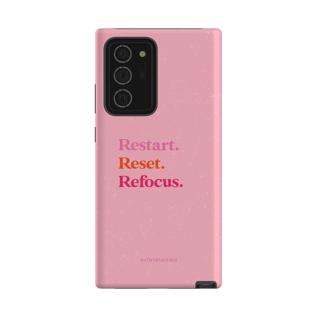 Restart, Reset, Refocus - Case - Galaxy Note 20 Ultra mockup