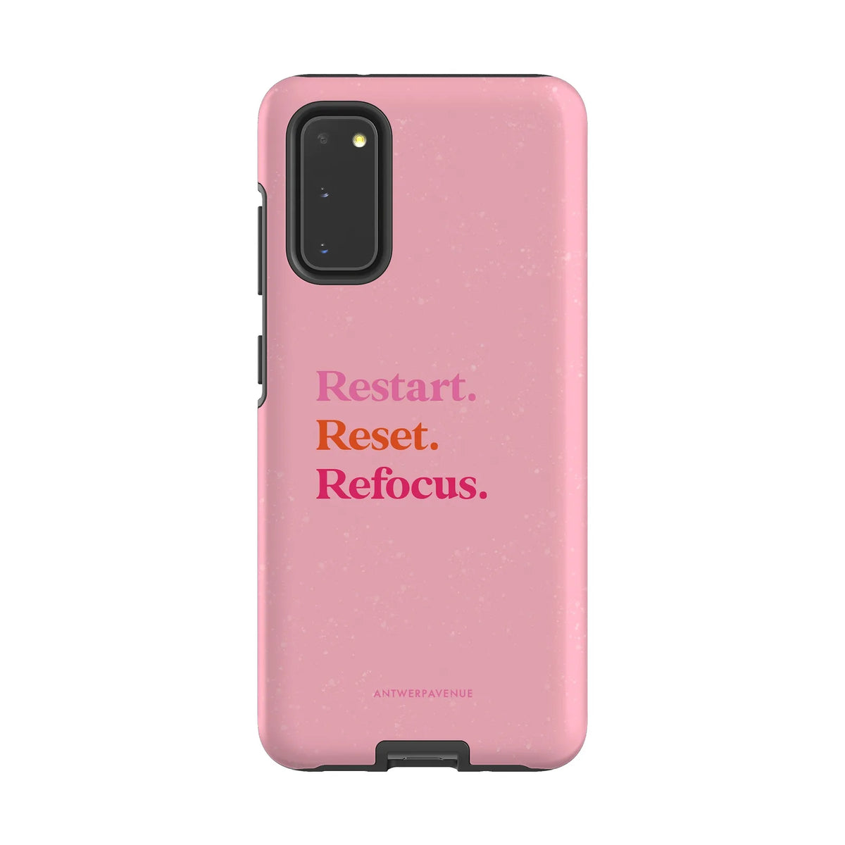Restart, Reset, Refocus - Case - Galaxy S20 mockup