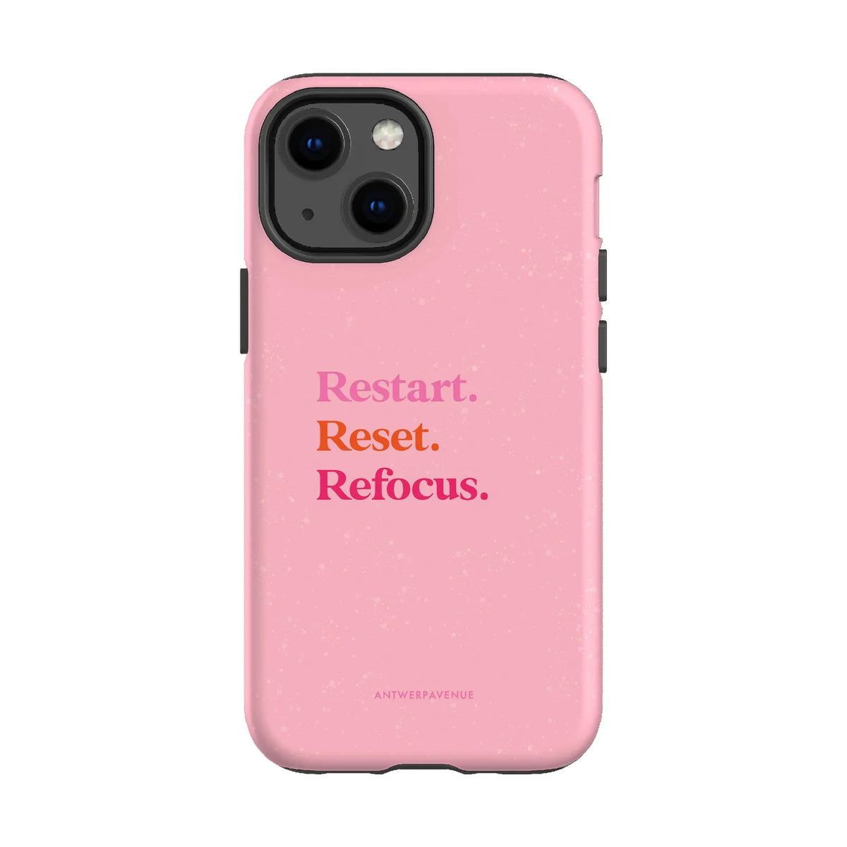 Restart, Reset, Refocus - Case - iPhone 13 Mini mockup