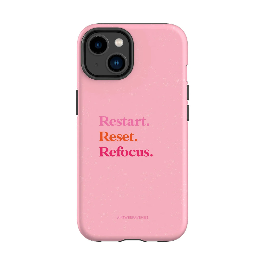 Restart, Reset, Refocus - Case - iPhone 14 mockup
