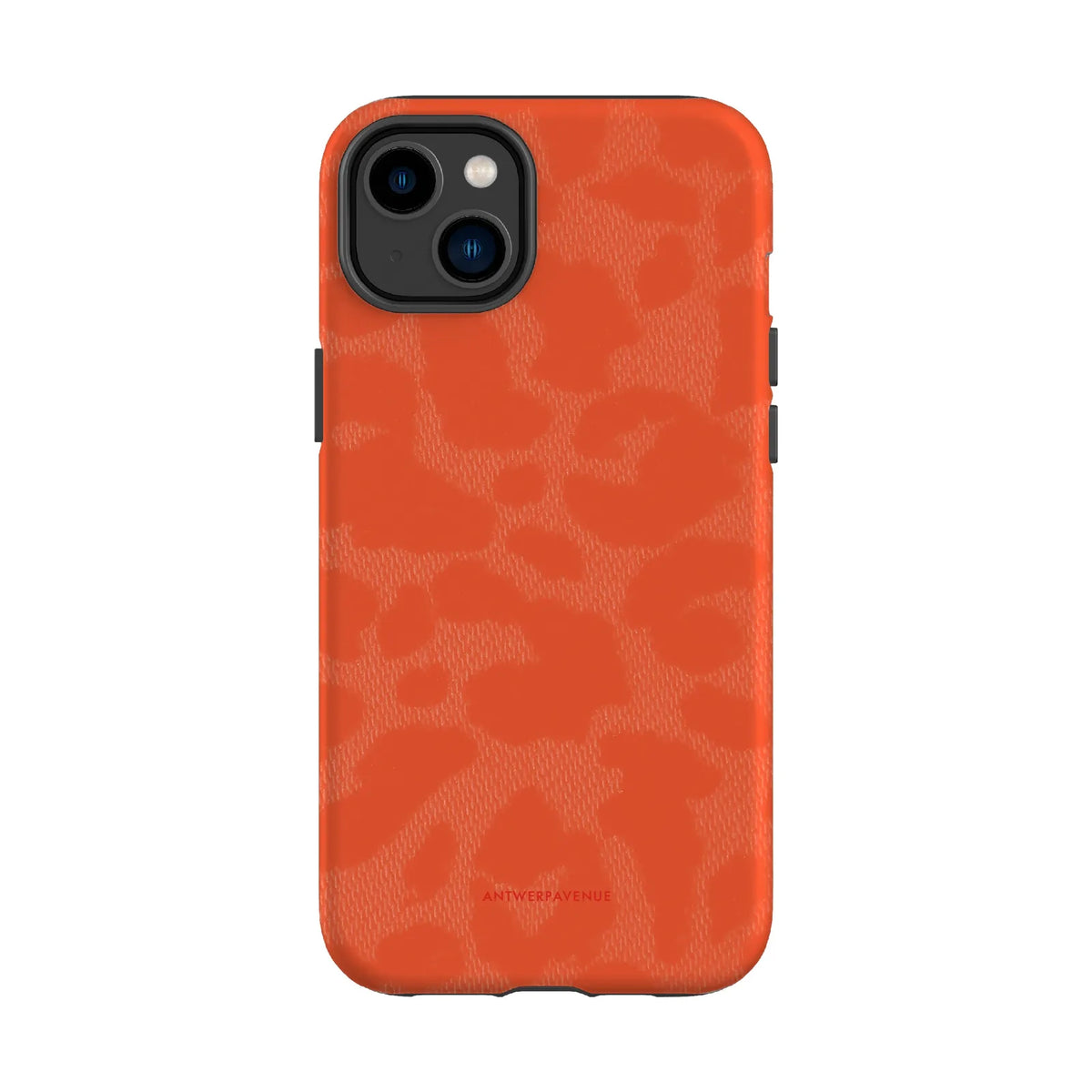 Orange Leopard - Case - iPhone 14 Plus mockup
