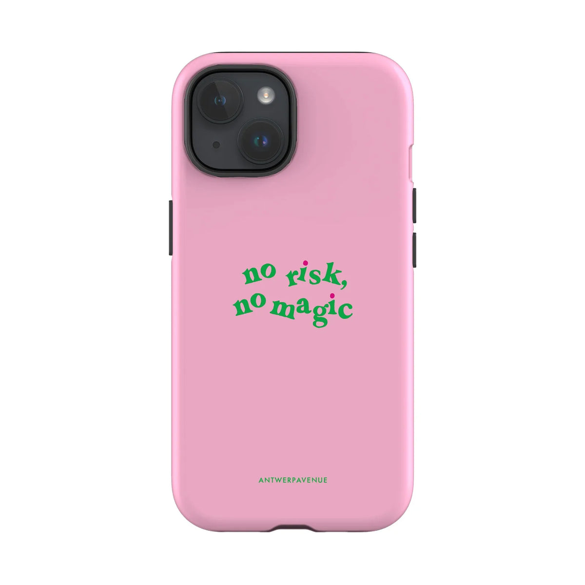 No Risk, No Magic - Case - iPhone 15 mockup