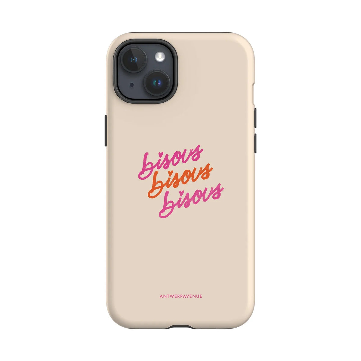 Bisous Bisous - Case - iPhone 15 Plus mockup
